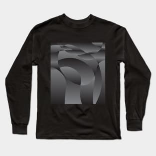 Black and white abstract image Long Sleeve T-Shirt